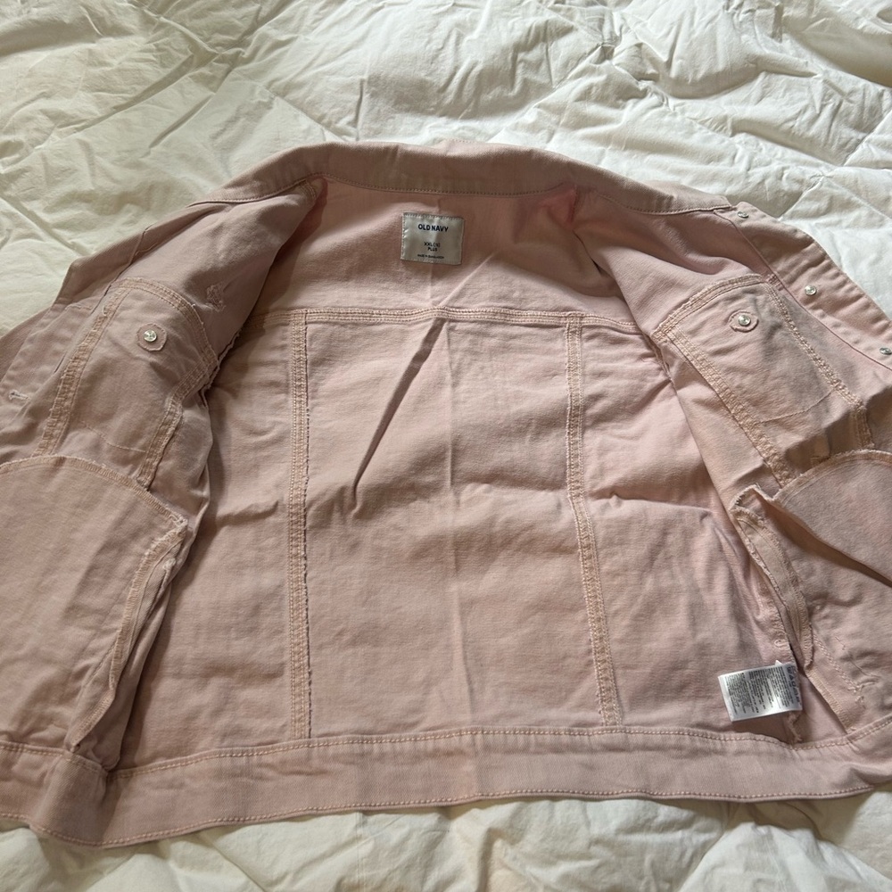 Old Navy Pink Kids Jacket - Picture 6 of 9
